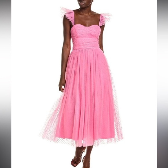 o.p.t. Ariana Maxi Dress PINK TULLE - Picture 1 of 14